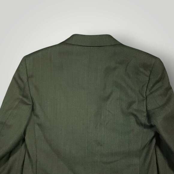 Hickey Freeman Blazer Sport Coat Mens 36R Lindsey Worsted Wool Birdseye USA - Picture 8 of 10